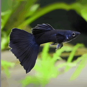 Guppy Full Black